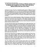 To What Extent Was the Treaty of Amiens a Negation of All the Maltese Had Tried to Achieve During the Insurrection?