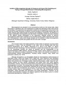 Isolation of Microorganisms Through Air Exposure and Human Skin Swabbing and Testing of Alcogel Effectiveness in Eliminating Microorganisms