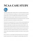The National Collegiate Athletic Association