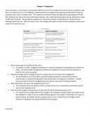 Organizational Behavior Chapter 7 Homework