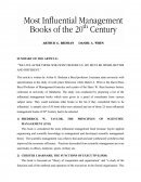 Most Influential Books of 21st Centuary