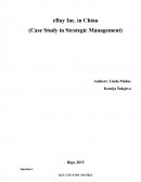 Strategic Management: Ebay Case Study