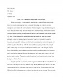 Music Lyric’s Interactions with a Strong Positive Chord