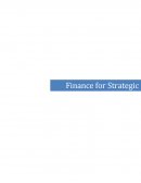 Finance for Strategic Managers