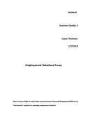 What Concerns Might Be Raised About Endorsing Human Resource Management (hrm as the “best-Practice” Approach to Managing Employment Relations?