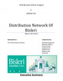 Distribution Network of Bisleri