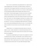 Switching in Two Different Worlds - Personal Essay