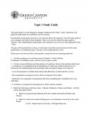 Cwv 101 Study Guide 1