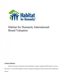 habitat for humanity essay