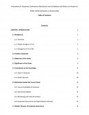 Innovations in Corporate Governance Mechanism and Its Relation with ReTurn On Assets for Public Listed Companies in Saudi Arabia