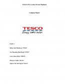 Tesco Plc in the Uk and Thailand