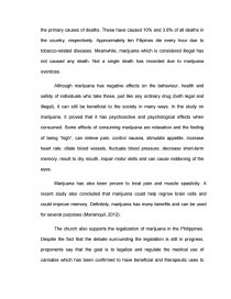 marijuana persuasive essay