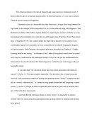 American Dream Essay - the Great Gatsby