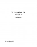 Paymaster Project Plan