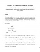 Extraction of Caffeine from Tea Leaves