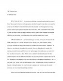 Chocolate War Book Report and Summary