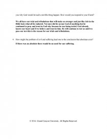 Guided analysis: suffering worksheet