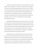 Nelson Mandela Inauguration Speech Essay