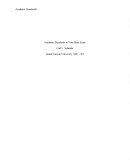 Academic Standards in Your State Essay