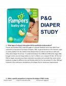 P&g Diaper Study