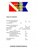Open Water Manual