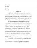 Global 10h - Thematic Essay