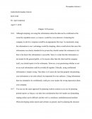 Bus 3100 Chapter 10 Exercises