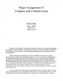 Maycomb and Hamilton - Compare and Contrast Essay