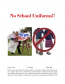 No School Uniforms
