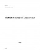 Bioskills Literature Review - Plant Pathology: Ralstonia Solanacerearum