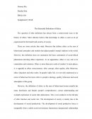 The Extended Definition of Ethics